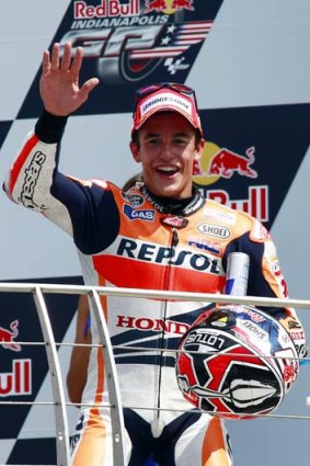 Honda MotoGP rider Marc Marquez of Spain.