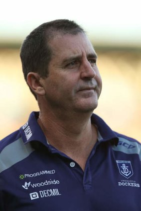 Consistency: Ross Lyon expects his players to commit.