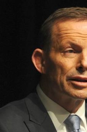 Opposition Leader Tony Abbott.
