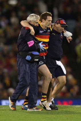 Aidan Riley has been recruited from the Crows to boost the midfield.