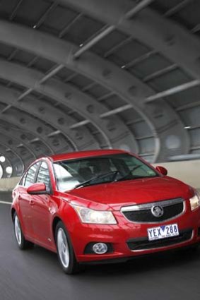 Holden's Cruze, along with it's Commodore, made up only 7853 of the 88,082 new cars sold in August.