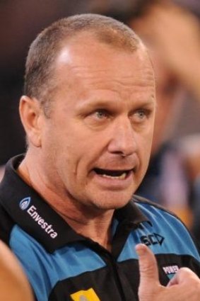 'Paddy's got a lot of decisions to make, we're one of his options' said Port coach Ken Hinkley.