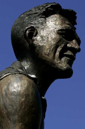 The Jack Dyer statue at Richmond.
