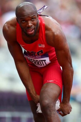 American LaShawn Merritt pulls out with a hamstring injury.