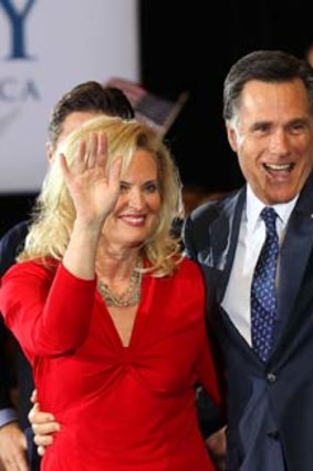 Calling on wives ... Ann and Mitt Romney.