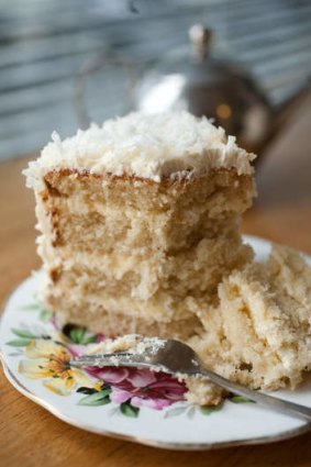 Coconut shag cake from Beatrix.