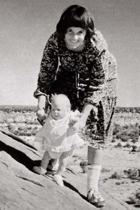 Lindy Chamberlain with her daughter Azaria in February, 1981.