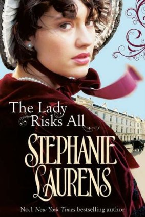Ruby Award winner <i>The Lady Risks All</i> by Stephanie Laurens.