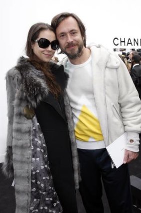 Designs on each other … Newson with his wife, fashion stylist Charlotte Stockdale, in March 2009.