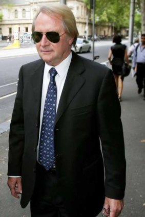 Glenn Wheatley leaving Melbourne Magistrates Court last year.