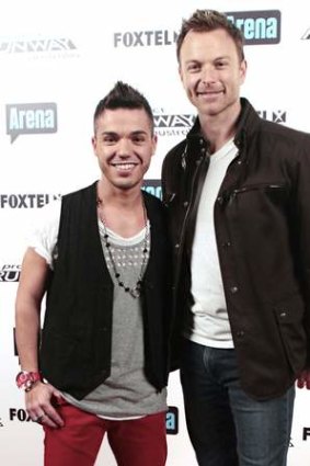 Anthony Callea and Tim Campbell.