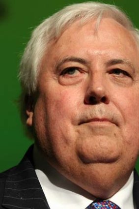 "We've got to see how we can have a win-win situation for Australia and Australian students": Clive Palmer.