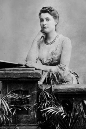Social reformer ... English aristocrat and sociologist Beatrice Webb in 1875.