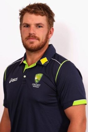 Staying put: Aaron Finch
