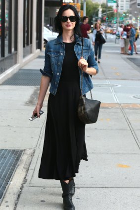 Never out: Denjas have always, and will always be, cool -  as  actress Krysten Ritter  illustrates.