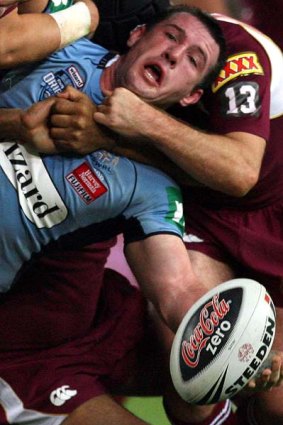 Made for Origin . . . Gallen playing for NSW in 2008.