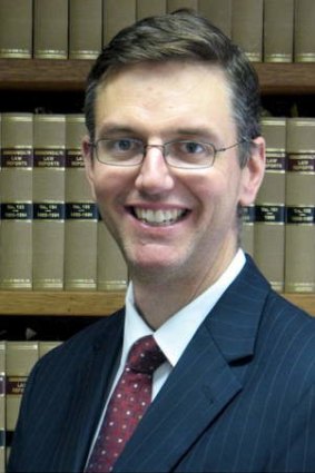 David Mossop, the newly appointed Master of the Supreme Court.