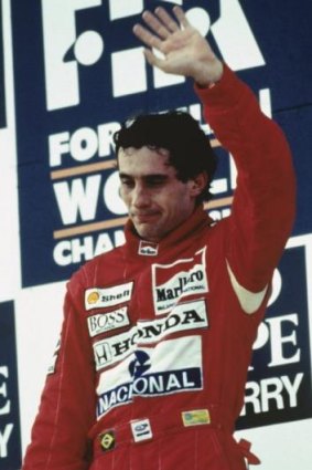 Motorsport legend: Brazil's Ayrton Senna.