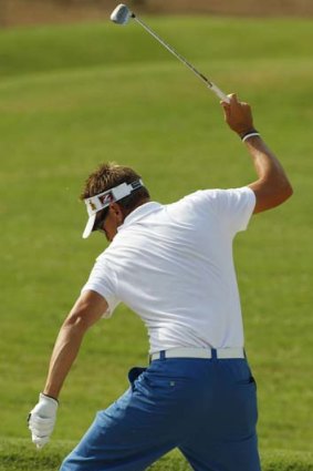 Caddy-go-round ... Robert Allenby has gone through around 30 caddies during his professional career.