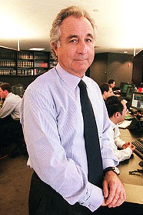 Bernard Madoff in happier times in New York in 1999.