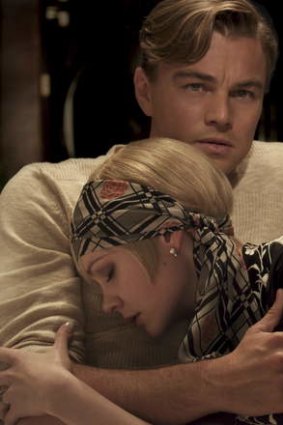 Leonardo Dicaprio and Carey Mulligan in <em>The Great Gatsby</em>.
