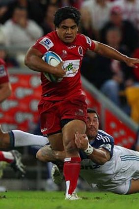 Adding an extra dimension to the Reds attack ... Ben Tapuai.