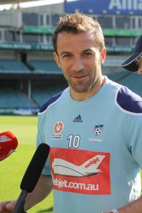 Alessandro Del Piero on how Lucas Neill should settle his differences with Socceroos fans. 'Maybe they should go share a beer together. It's the best way.'