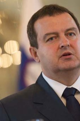 Serbian Prime Minister Ivica Dacic.