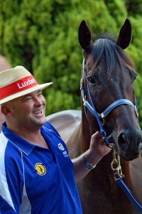 Me and my girl: Peter Moody with Black Caviar.