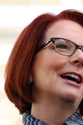Better off in July: Prime Minister Julia Gillard.