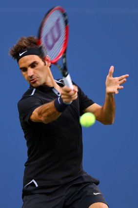 The greatest: Swiss tennis champ Roger Federer.