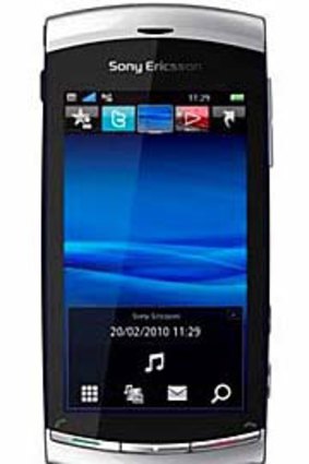 The Sony Ericsson Vivaz smartphone