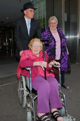 Stephen Firth: Seen leaving court with an ex-Keddies client, Margaret Shuetrim, who sued the firm for overcharging.