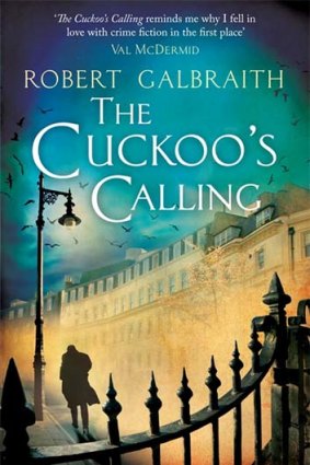 <em>The Cuckoo's Calling</em> by Robert Galbraith, aka J.K. Rowling.
