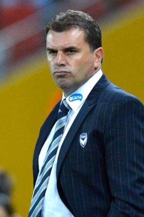 "I think they've been outstanding, to be honest" ... Ange Postecoglou comments on the Wanderers' performance.