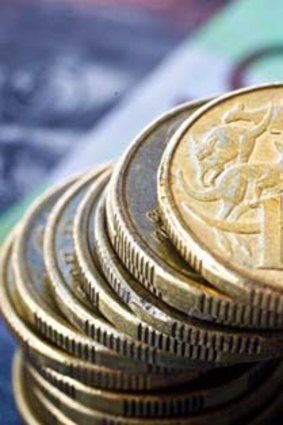 The Reserve Bank believed the Australian dollar was about 7 per cent overvalued in December.