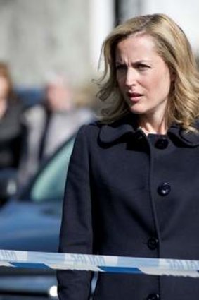 Gillian Anderson as Stella Gibson in <i>The Fall</i>.