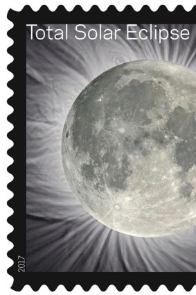 The Total Solar Eclipse Forever stamp. On Monday, August 21, 2017, more than 110 U.S. Postal Service offices in or near the path of totality of the US solar eclipse.