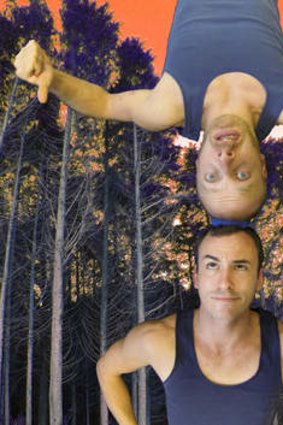 The acrobats from <i>Cirque Du Bloke</I>.