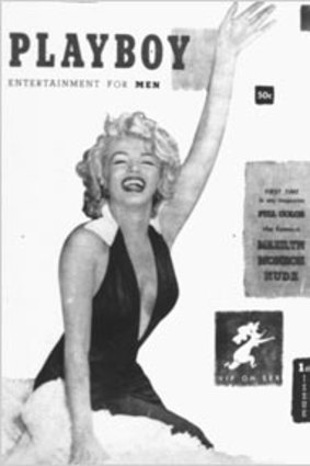 The 1953 Playboy that featured the famous Red Velvet photos of Marilyn.