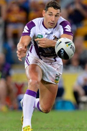 Drawcard: Billy Slater's battle with Greg Inglis will be a highlight.
