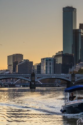Hire a boat from Melbourne Boat Hire in Docklands, for two or four hours.