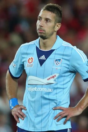 Used to pressure: Sydney FC's Serbian defender Nikola Petkovic.