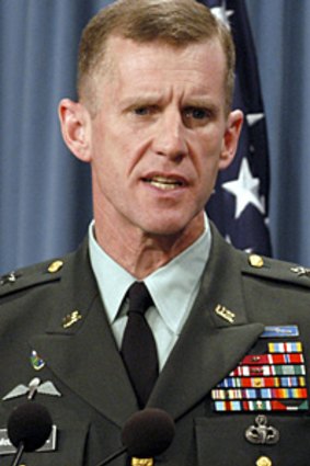 General McChrystal... new approach.