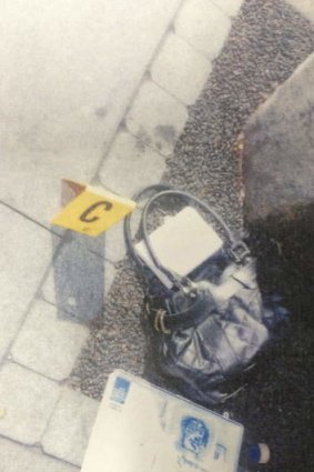 Lisa Harnum's handbag  found near her body.