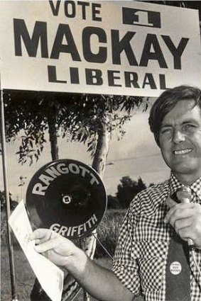 Political wannabe and police informant Donald Mackay.