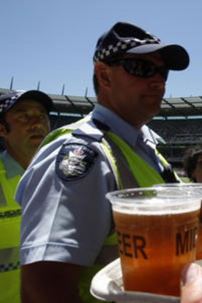 At the first day of the Boxing Day test last year police eviced 54 people.