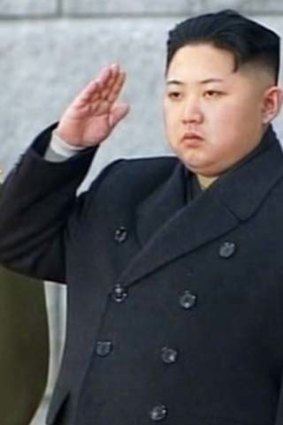 New leader ... North Korea's Kim Jong-Un.
