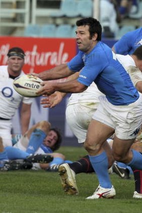 He's back: Craig Gower played 14 rugby Tests for Italy.