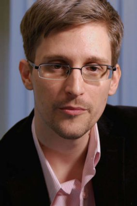 US intelligence leaker Edward Snowden.